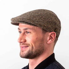 Load image into Gallery viewer, Hatman Of Ireland Traditional Flat Caps - Donegal Tweed
