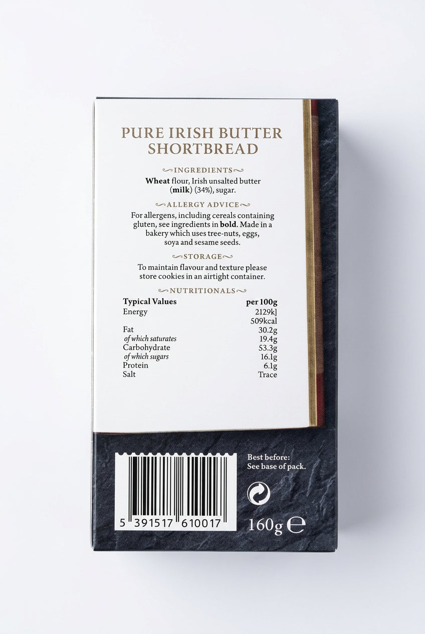 Pure Irish Butter Shortbread