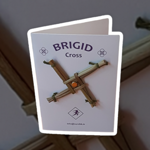 St. Brigid Cross Pin Card