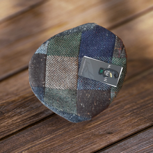 Load image into Gallery viewer, Hatman Of Ireland Traditional Patchwork Flat Caps - Donegal Tweed
