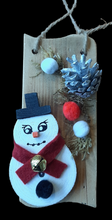 Load image into Gallery viewer, Wooden Christmas decorations
