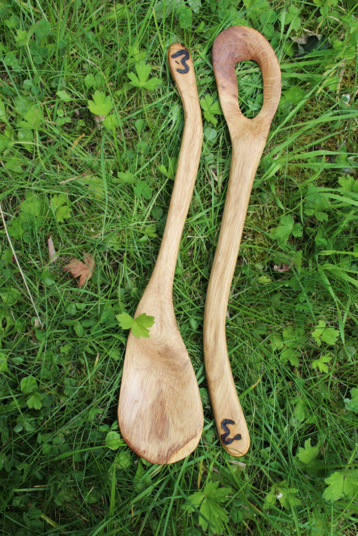 Wooden Knives, spatulas & salad servers by WyldeThought