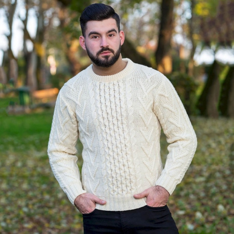 Merino Aran Sweater