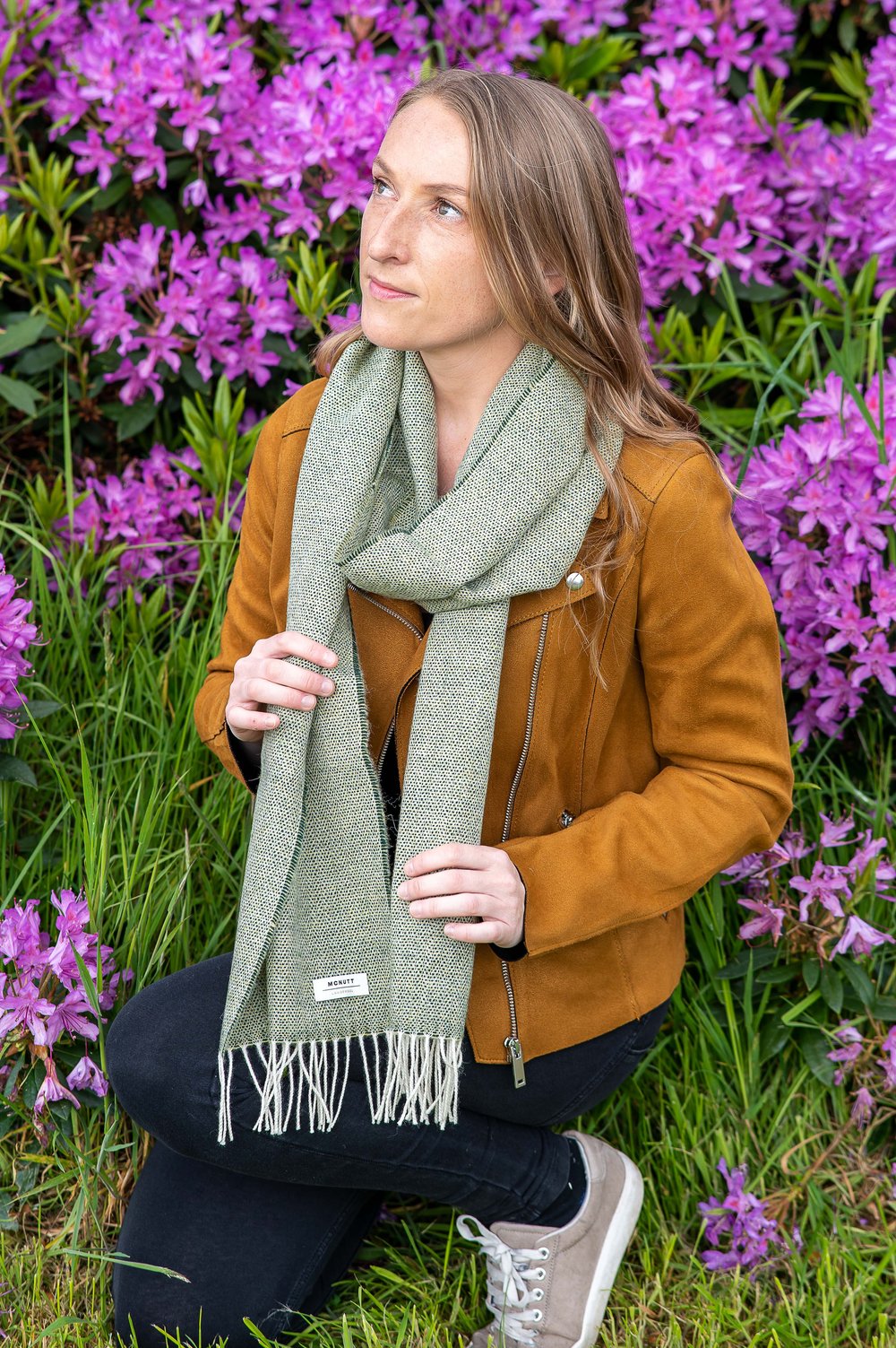 Mc Nutt Of Donegal Lambswool Scarves