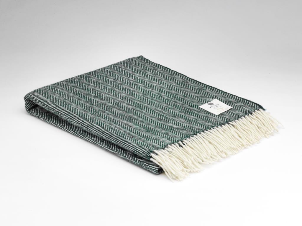 Mc Nutt Of Donegal Pure Wool Throw
