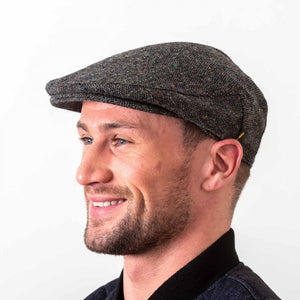 Hatman Of Ireland Traditional Flat Caps - Donegal Tweed