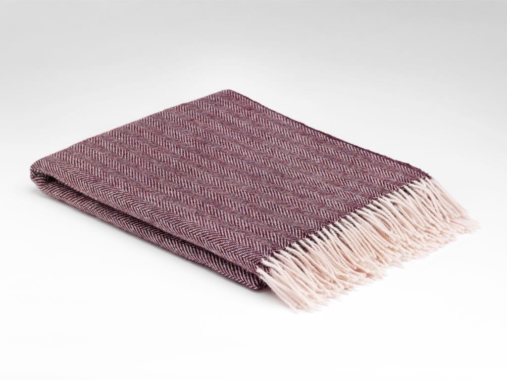 Mc Nutt Of Donegal Pure Wool Throw