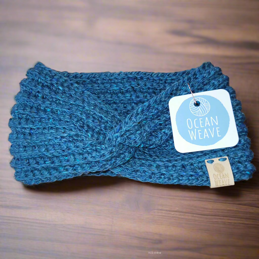 Ocean Weave - Donegal Wool Headbands
