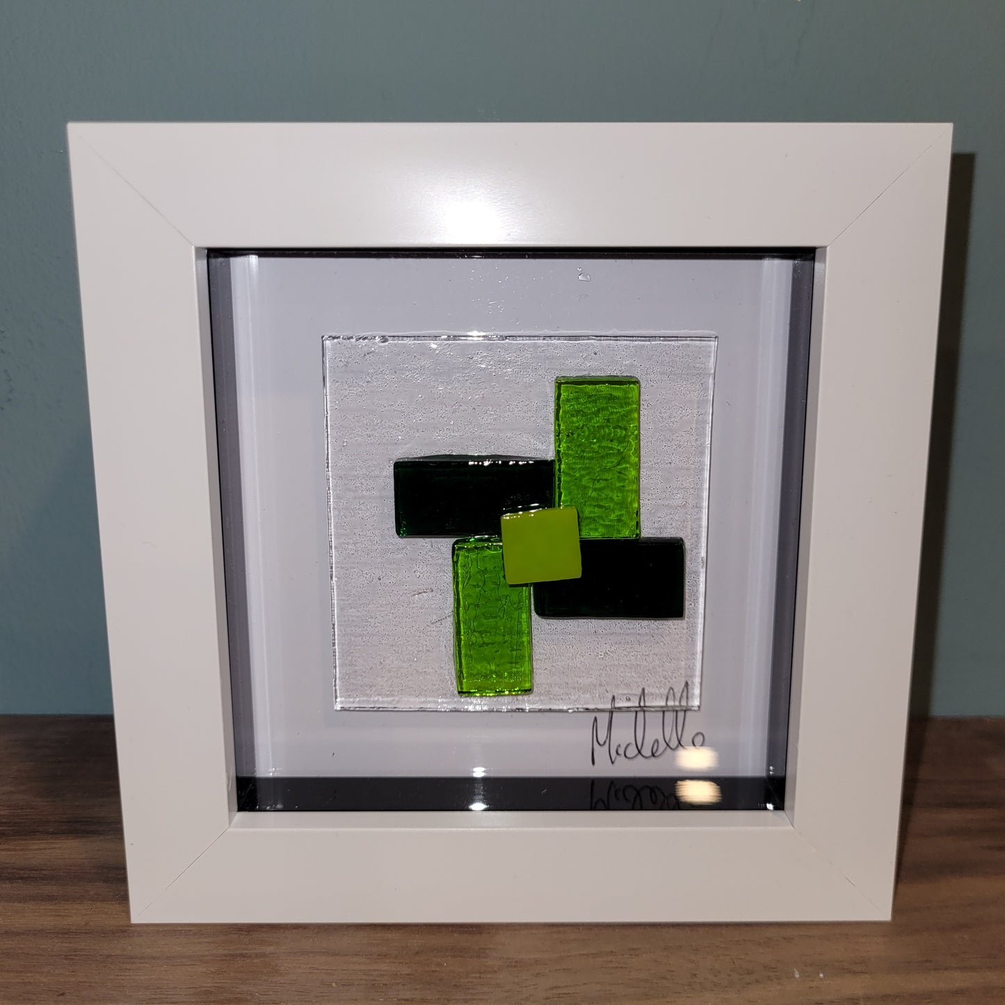 Fused Glass Framed Art - Michelle Brady Studio