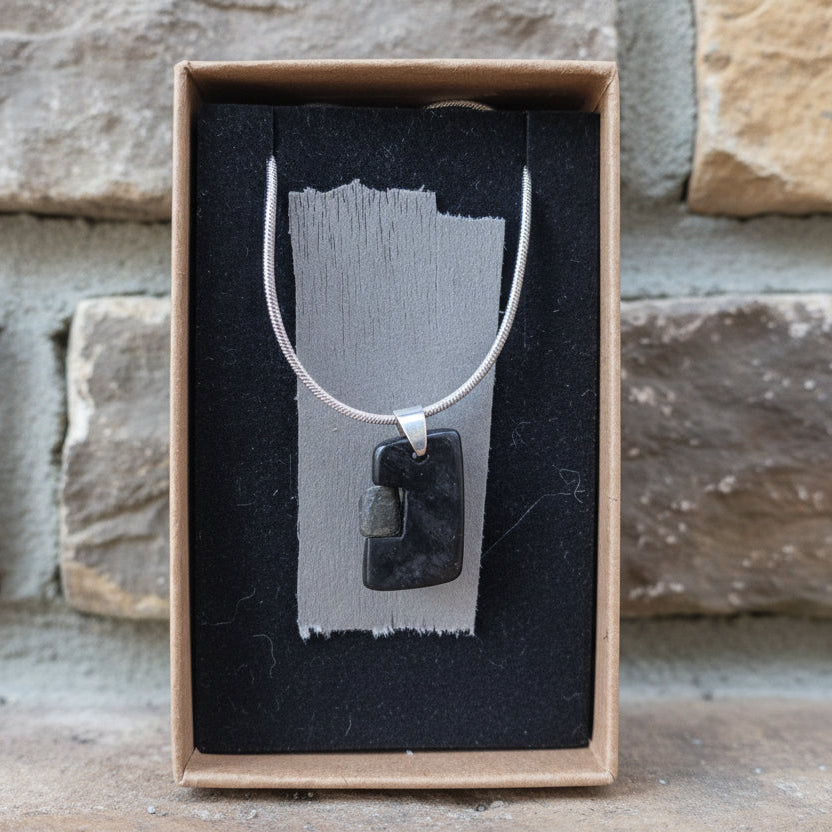 Bog Oak Pendant -  Rossa Byrne