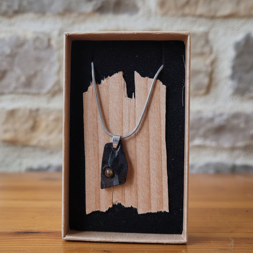 Bog Oak Pendant -  Rossa Byrne