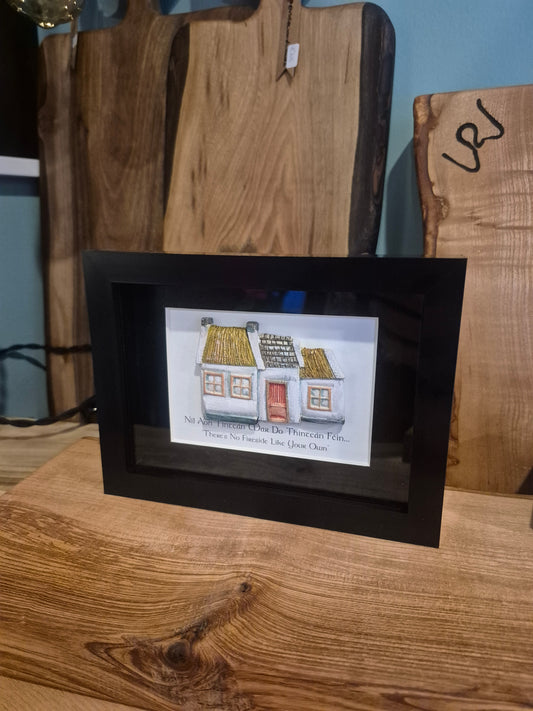 Framed Cottage - Lough Melvin Studios