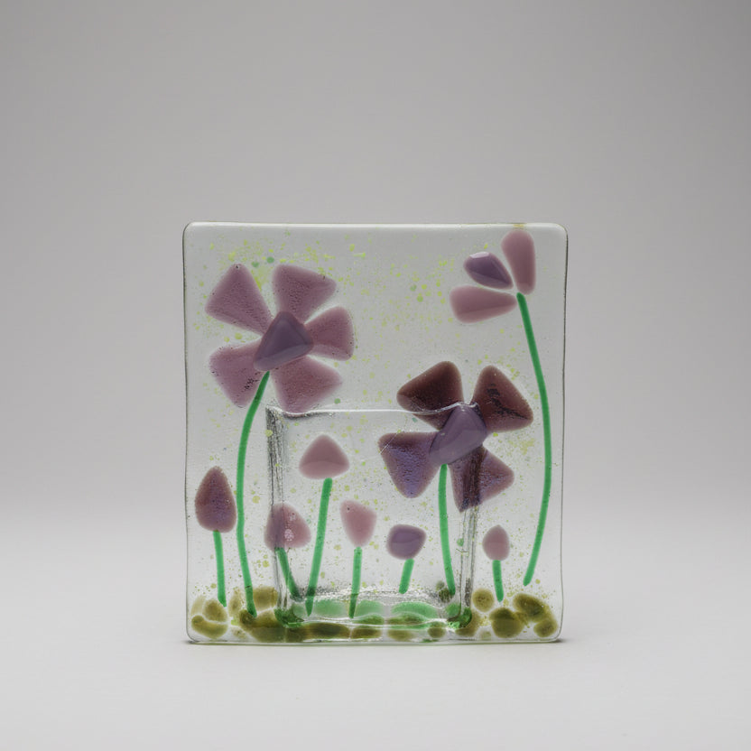 Fused Glass Tealight Holder - Michelle Brady Studio