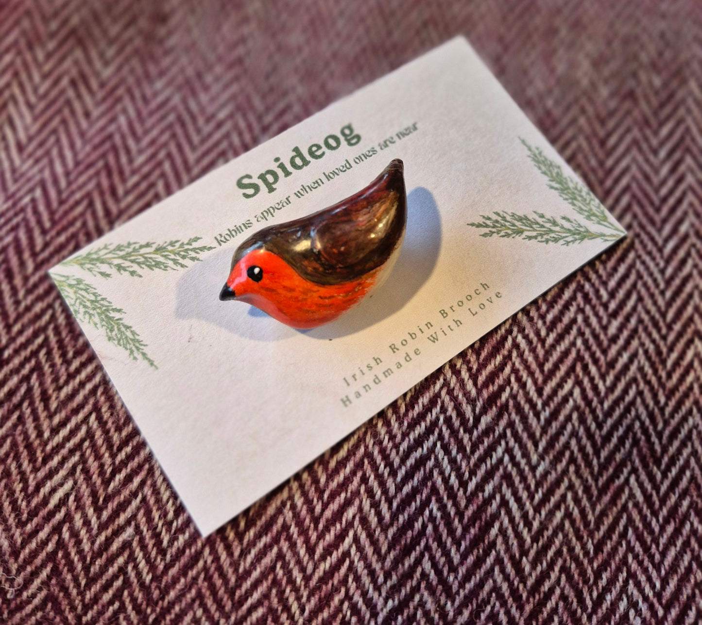 Robin Brooch
