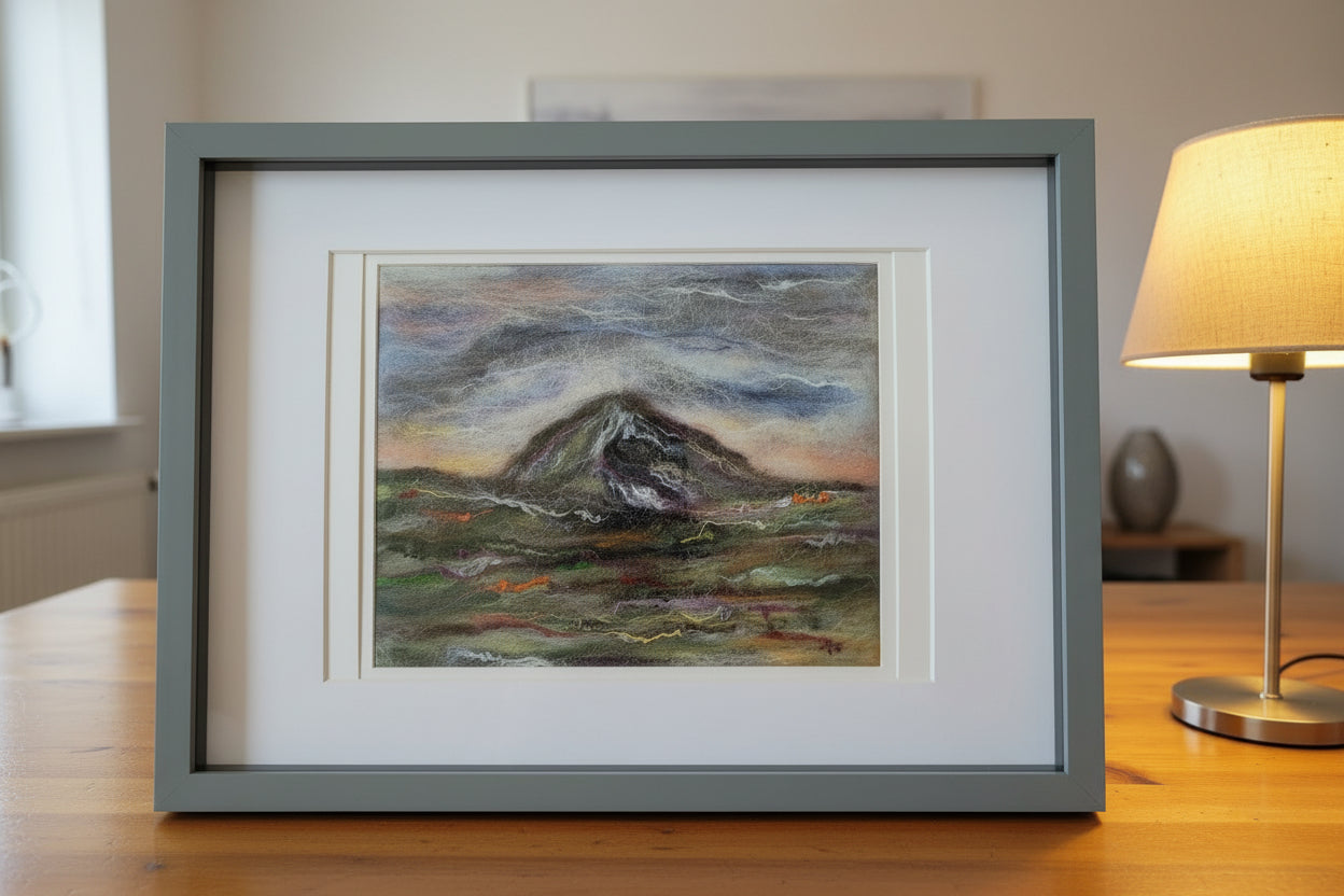 Framed Felted Scenery - Lough Melvin Studios