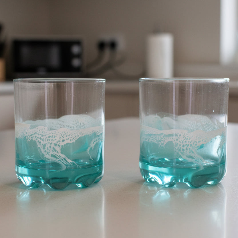 Resin Art Glassware - Lisa Hughes