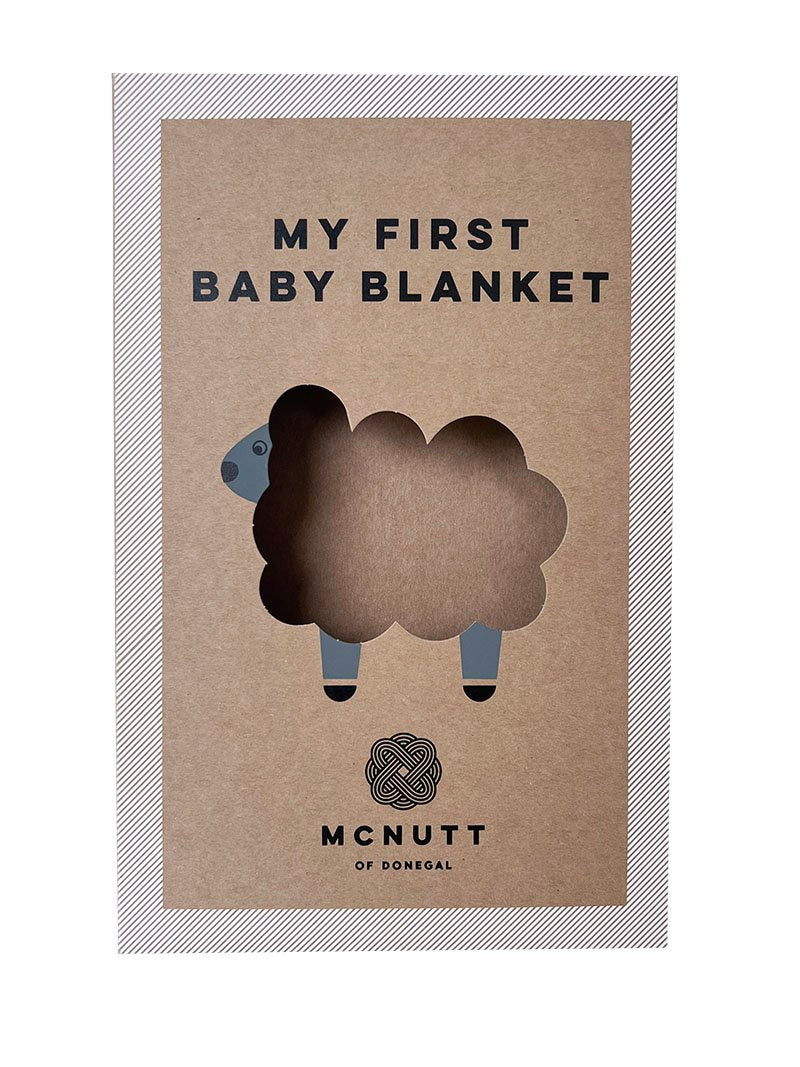 Mc Nutt of Donegal First Baby Blanket