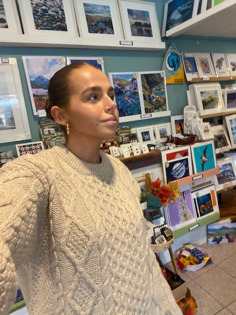 Aran Fisherman Cable Sweater