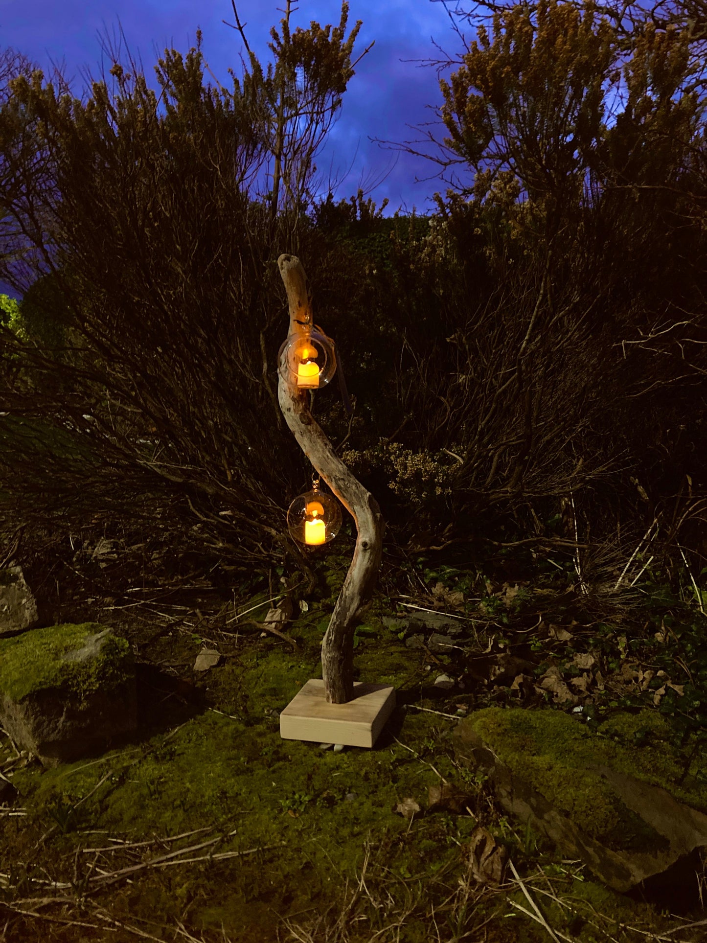 Driftwood Lantern - Lough Melvin Studios