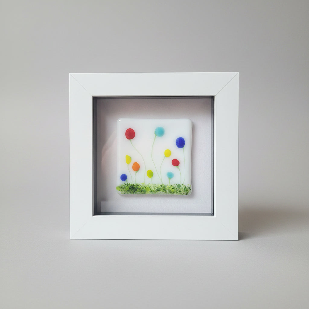 Fused Glass Framed Art - Michelle Brady Studio