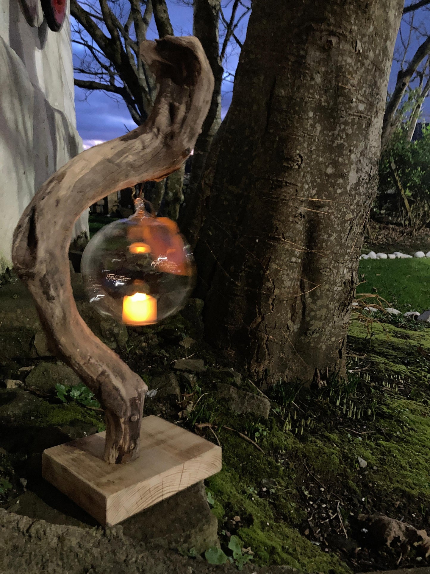 Driftwood Lantern - Lough Melvin Studios