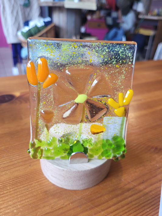 Fused Glass LED Decorations - Michelle Brady Studio