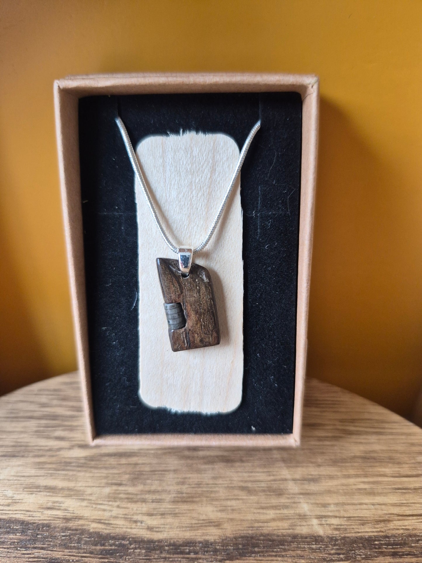 Bog Oak Pendant -  Rossa Byrne