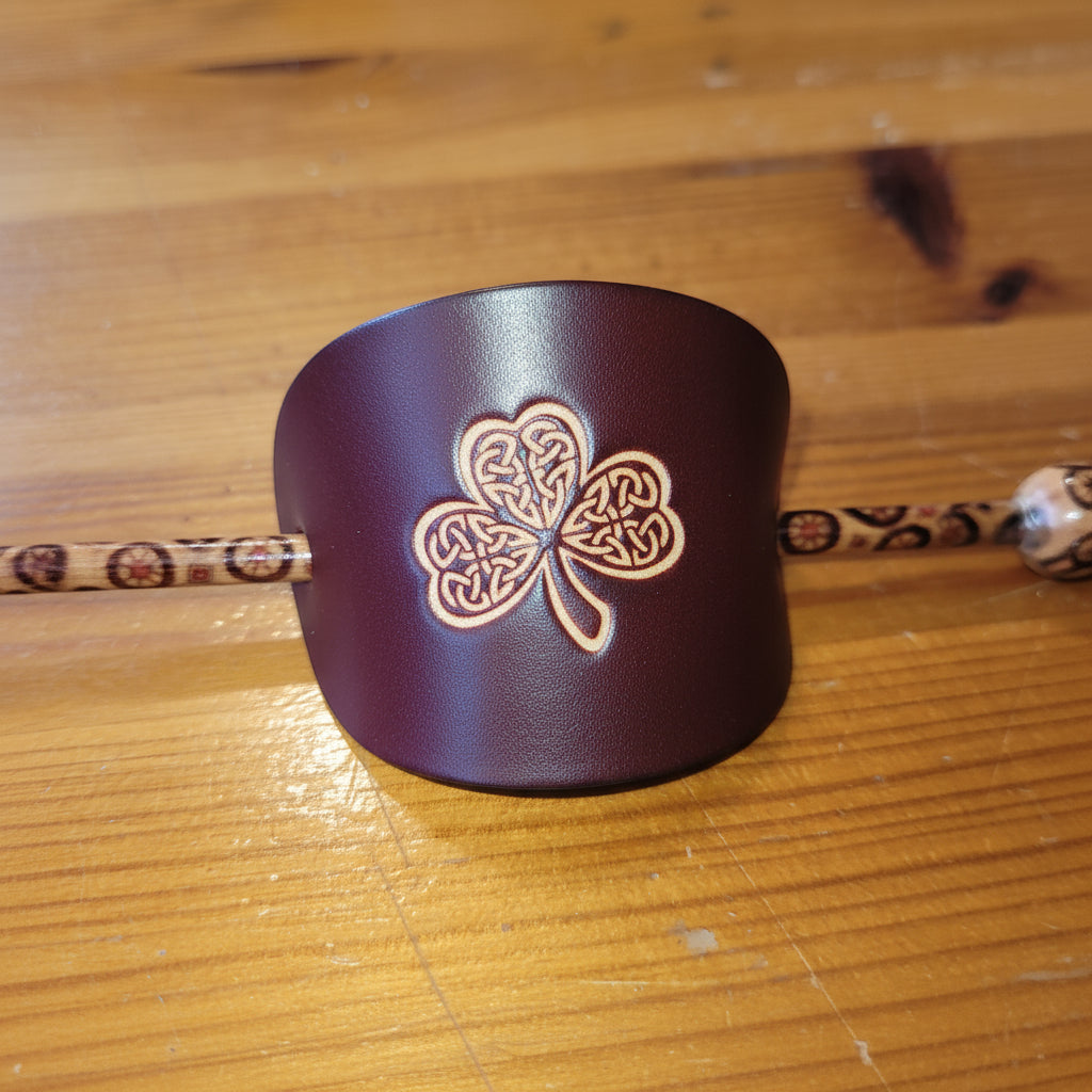 Bryn & Awen - Leather Hair Barrette