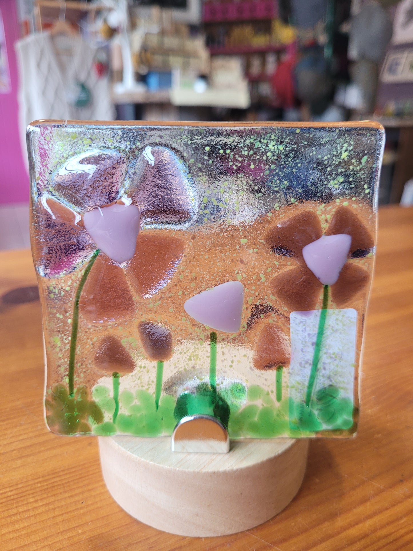 Fused Glass LED Decorations - Michelle Brady Studio