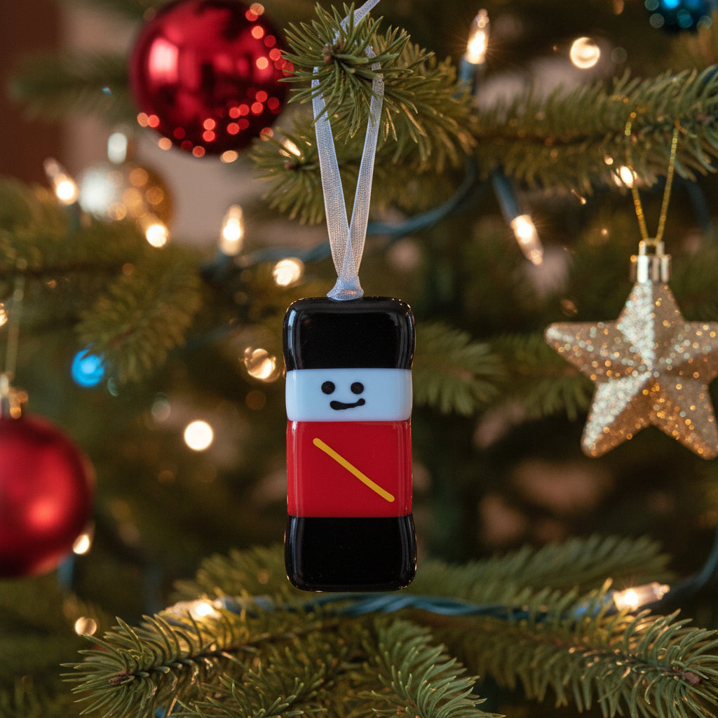 Fused Glass Christmas Tree Decorations - Michelle Brady Studio