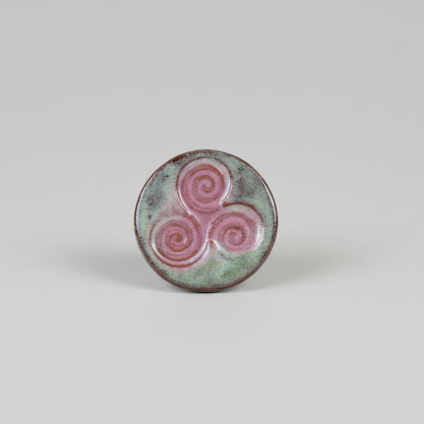 Ceramic Brooch - Bryn Awen