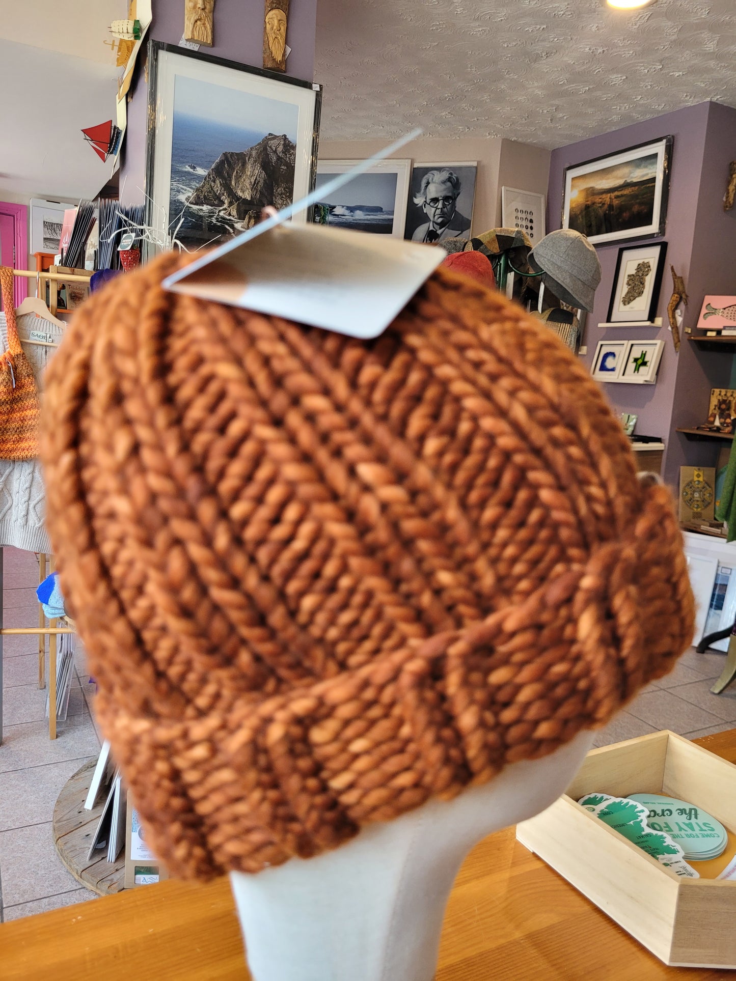 Ocean Weave - Hand Dyed Beanies