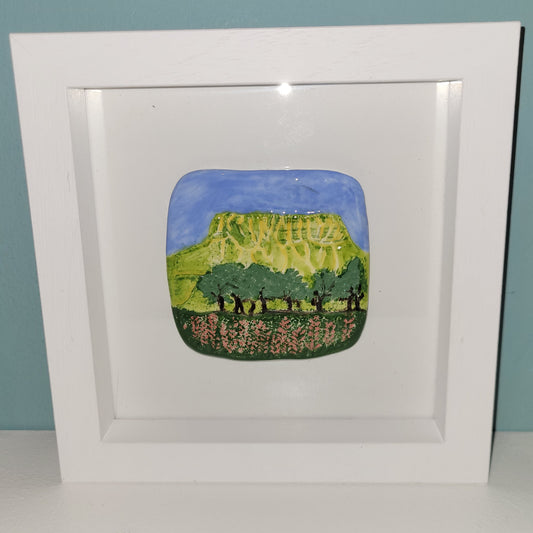 Bryn & Awen - Framed Benbulben Ceramic Design
