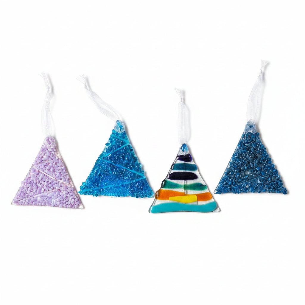 Fused Glass Christmas Decorations - Michelle Brady Studio