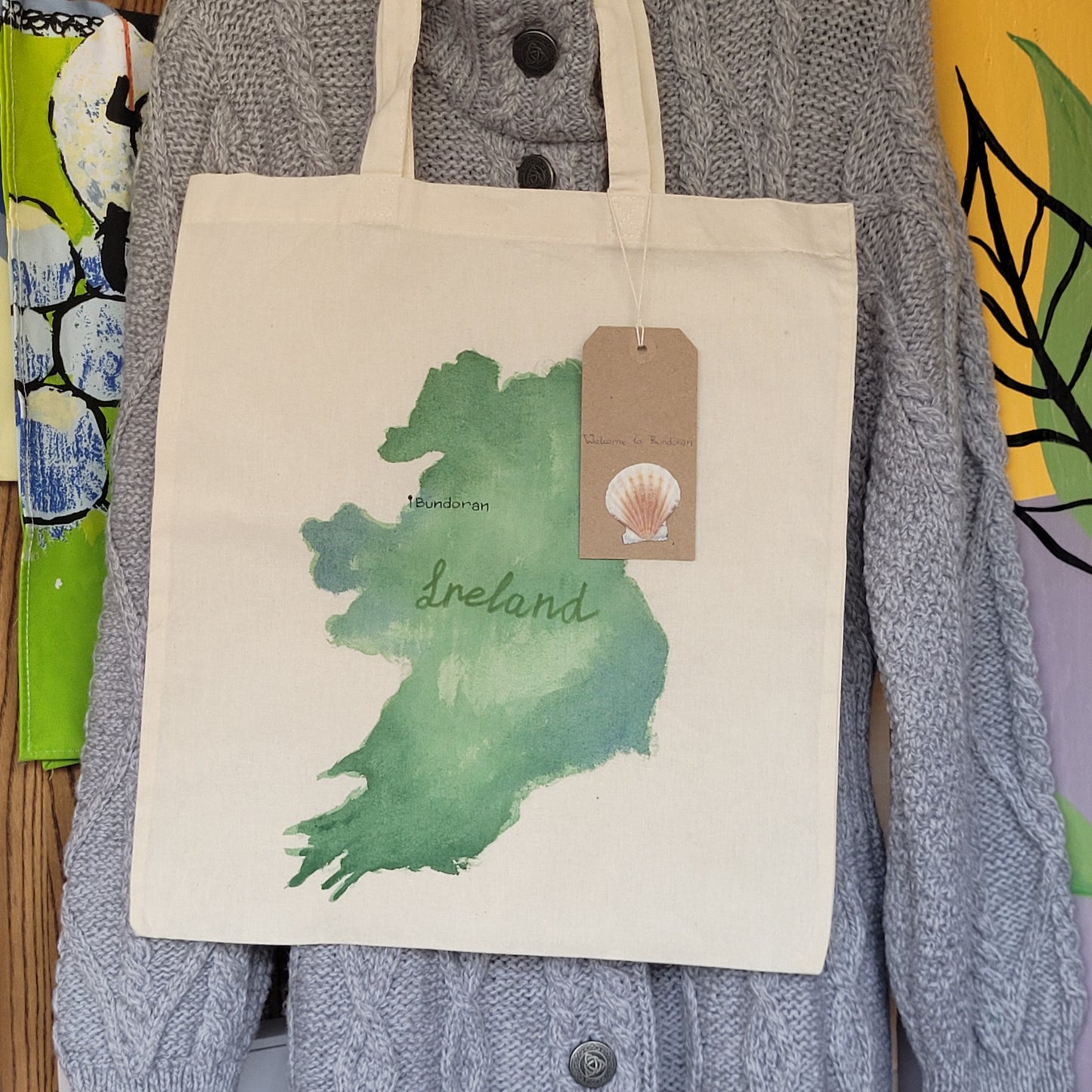 Hand Painted Tote Bags & Accessories