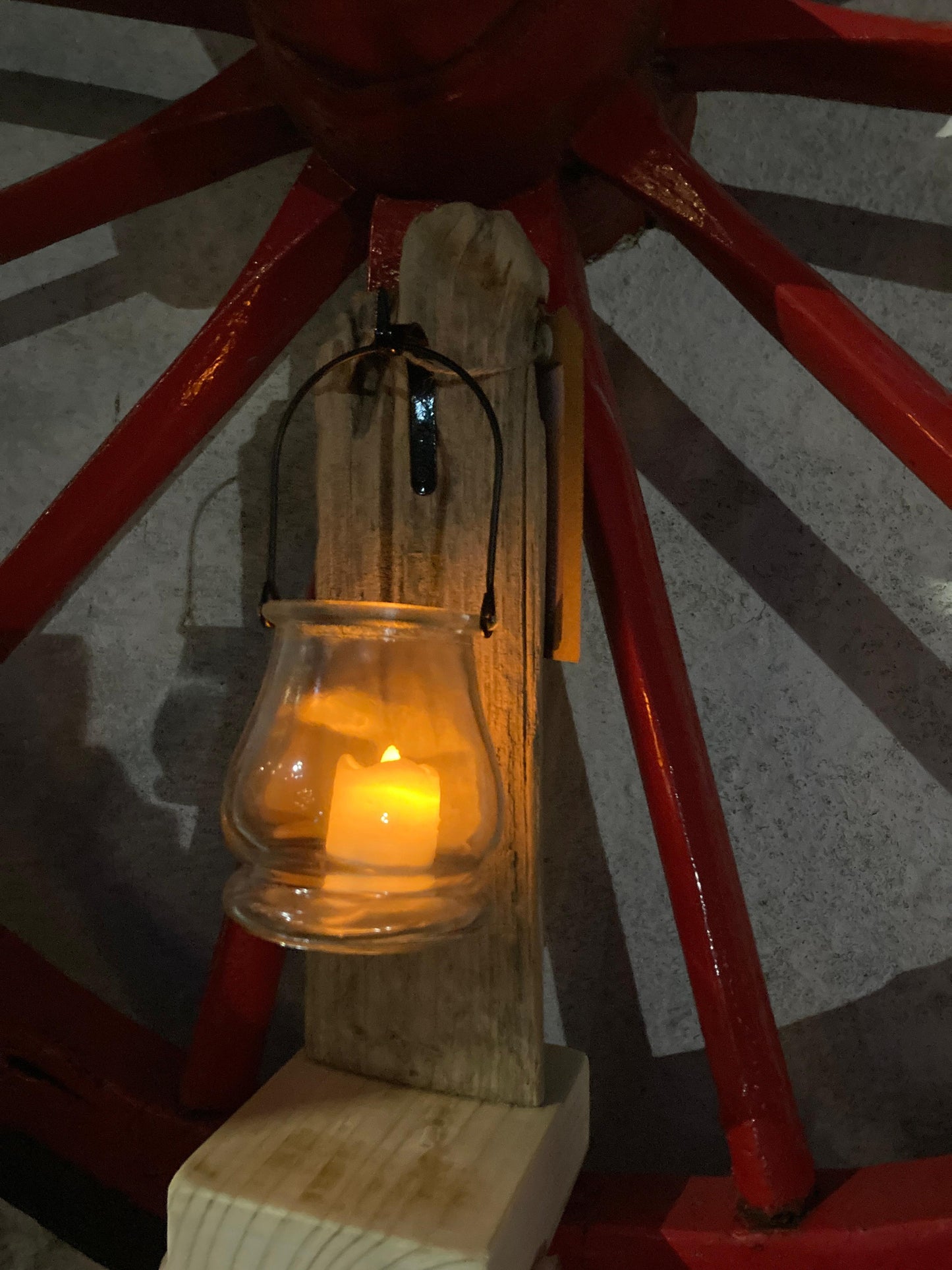 Driftwood Lantern - Lough Melvin Studios