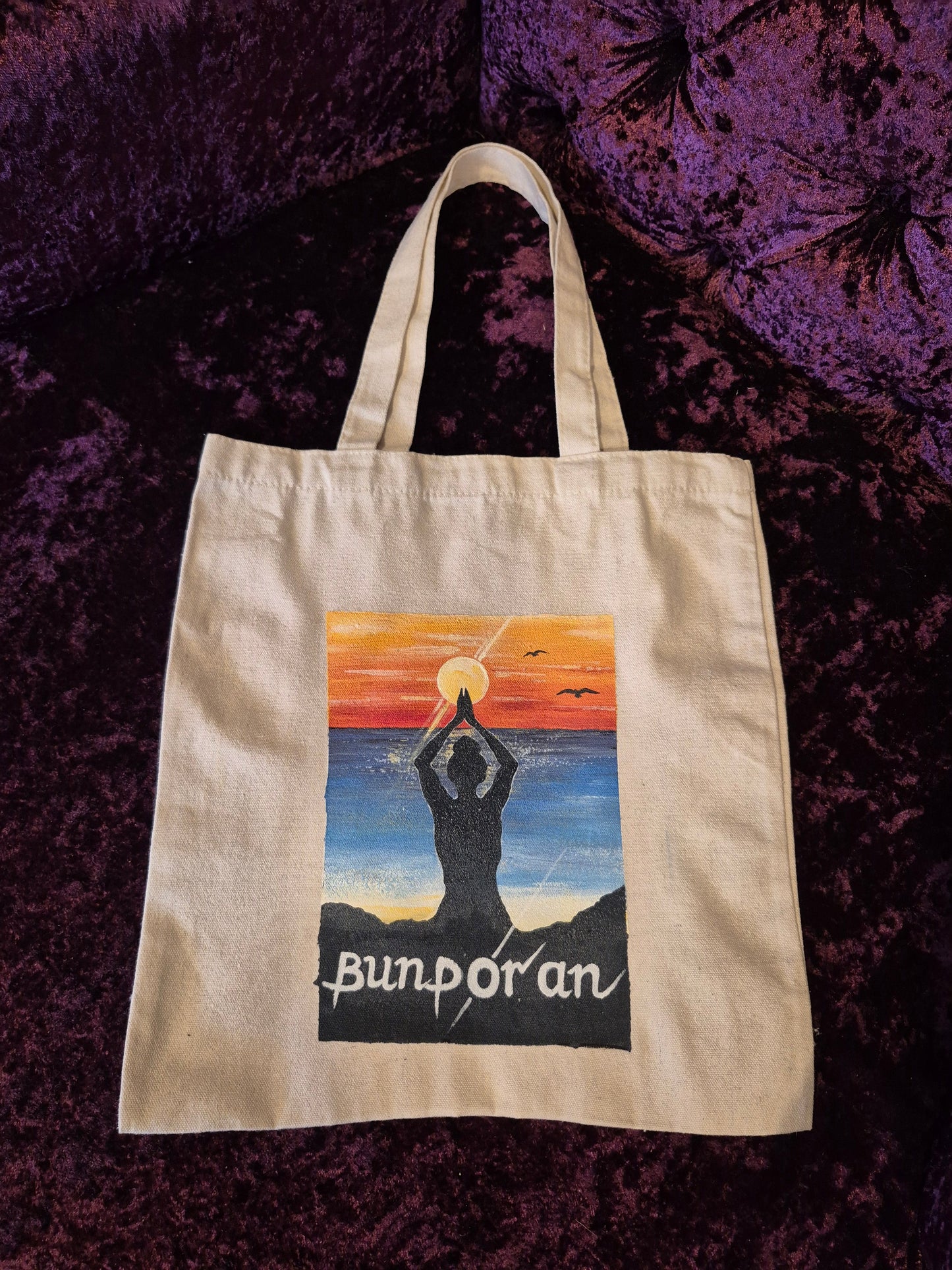 Hand Painted Tote Bags