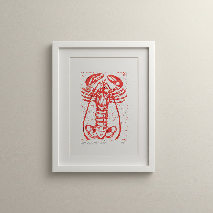 Framed Original Lino Prints - Wooden N Things