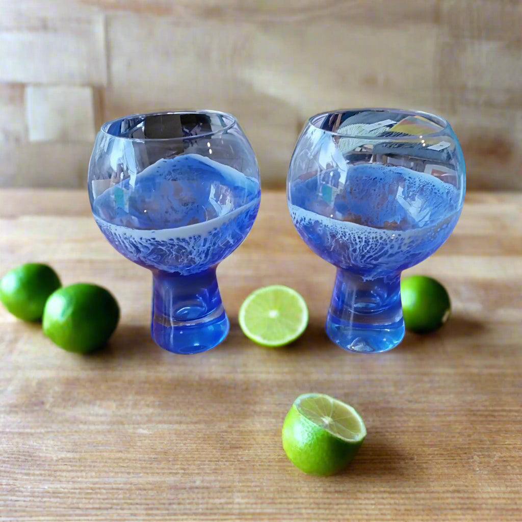 Resin Art Glassware - Lisa Hughes