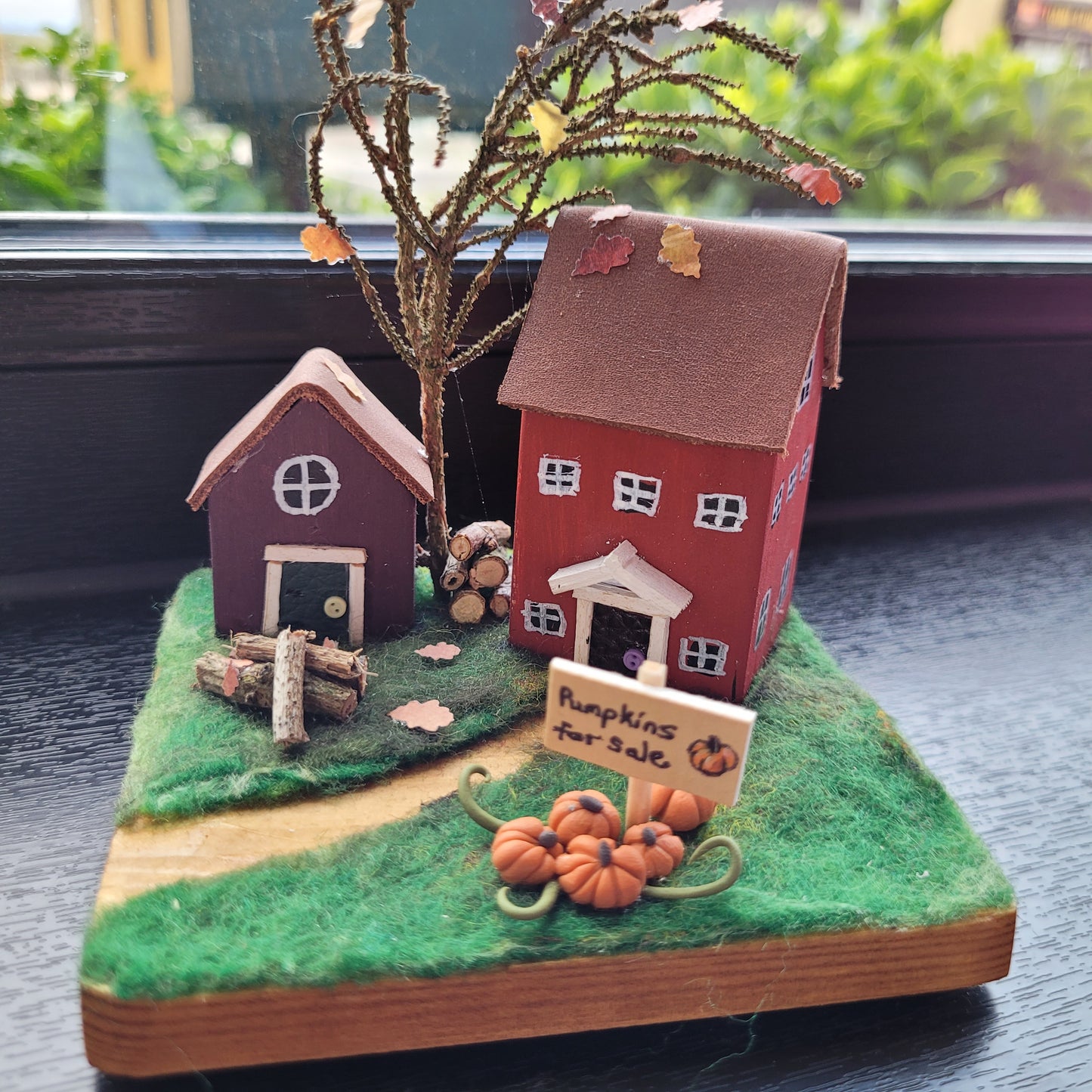 Miniature Autumn Houses - Asgard Arts
