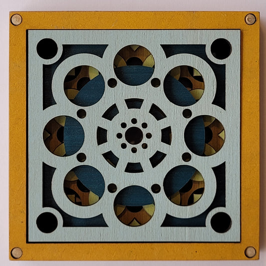 Wooden Art Coasters