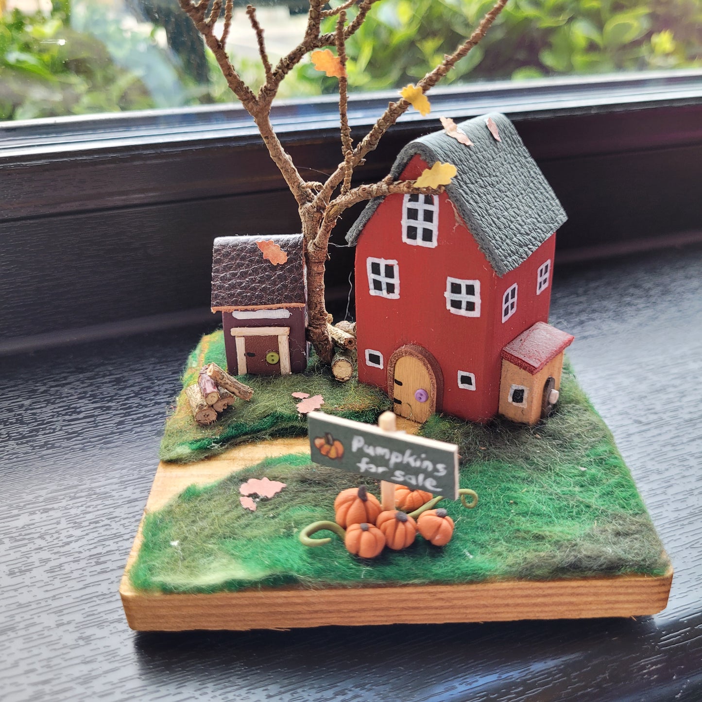 Miniature Autumn Houses - Asgard Arts