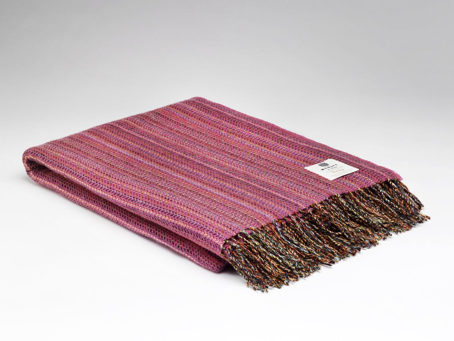 Mc Nutt Of Donegal Pure Wool Throw