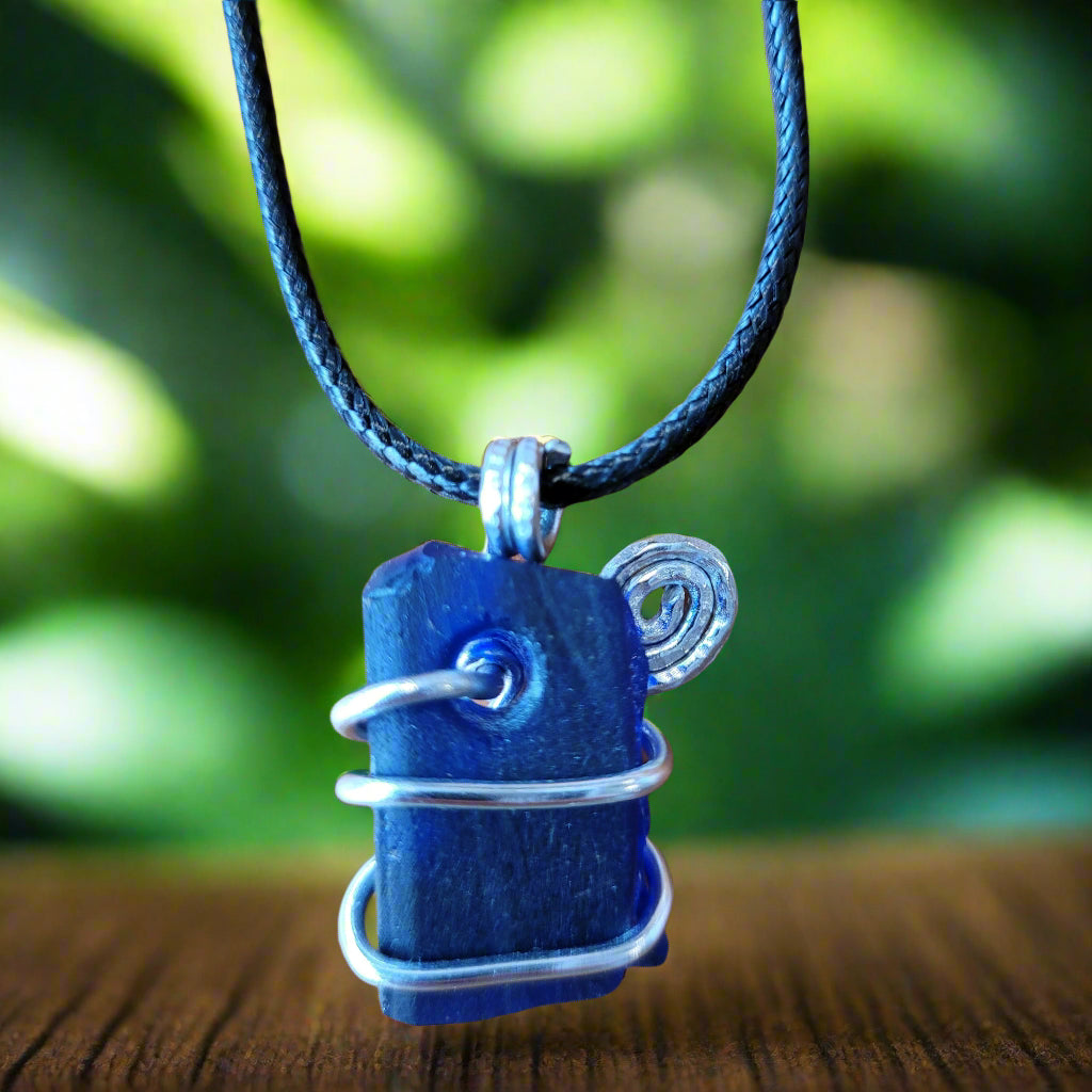 Irish Seaglass Wire Wrapped Necklaces