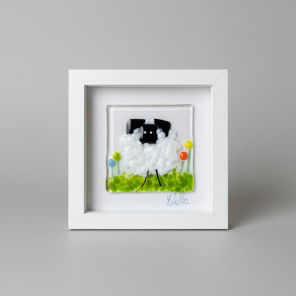 Fused Glass Framed Art - Michelle Brady Studio