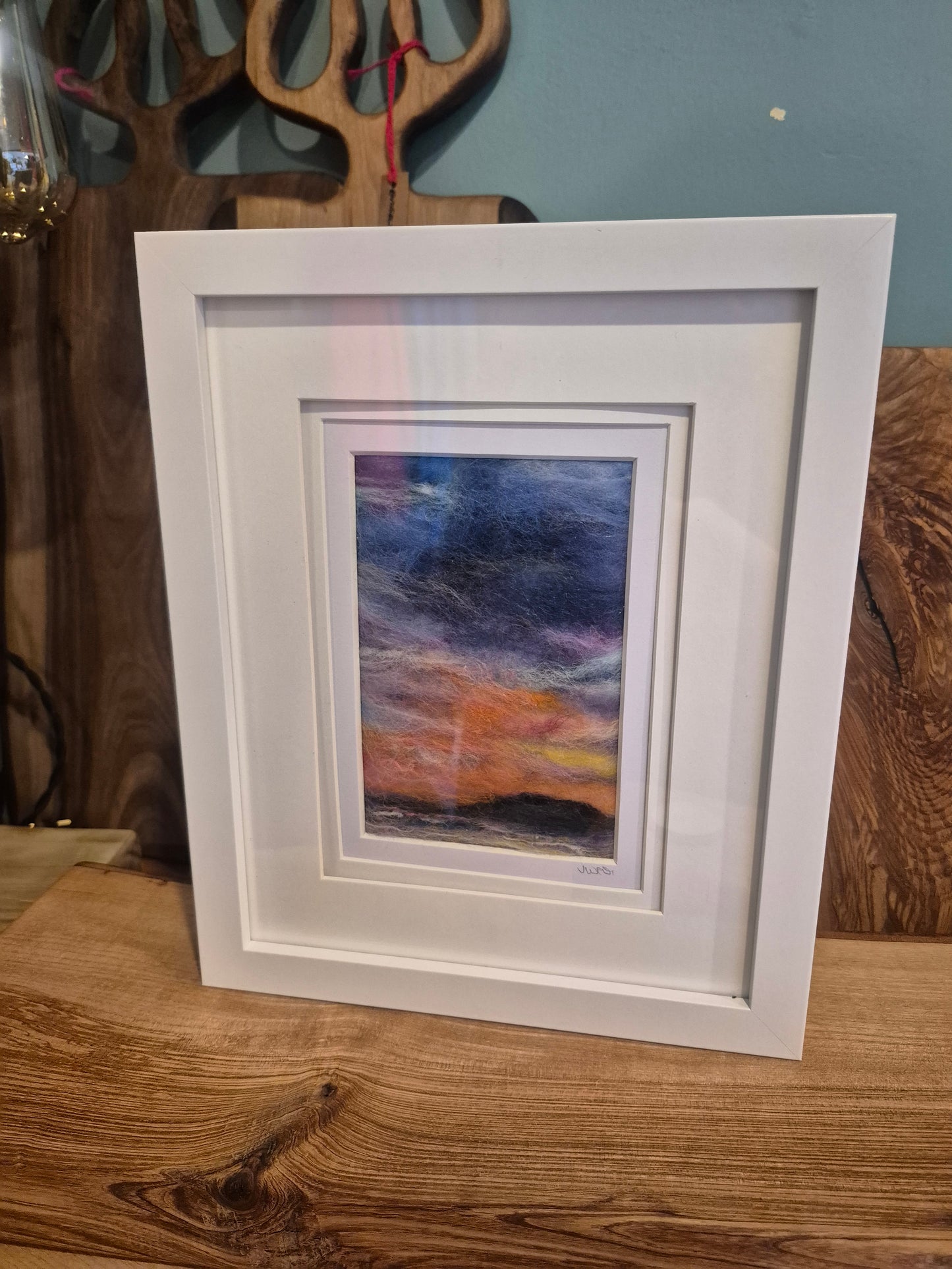 Framed Felted Scenery - Lough Melvin Studios