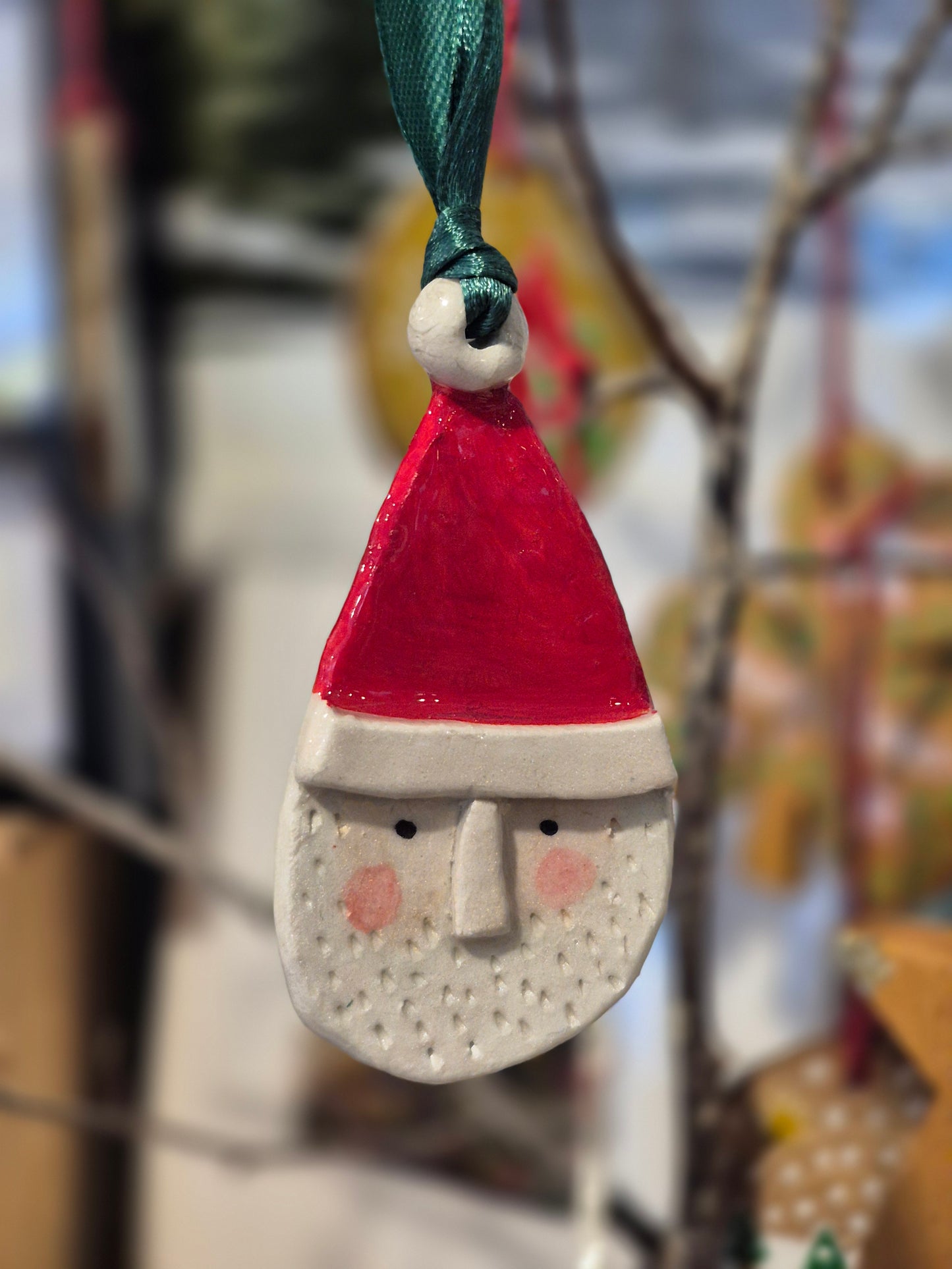 Handmade Christmas Clay Decorations