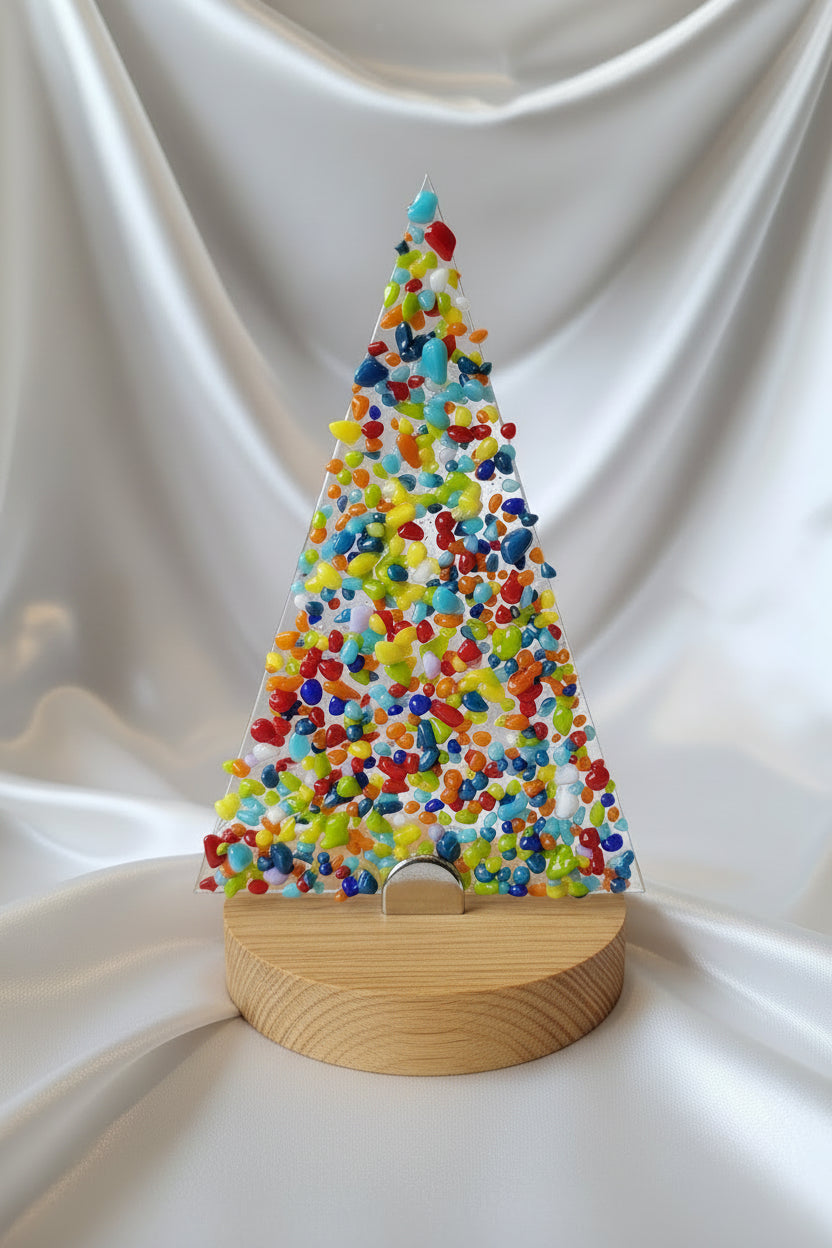 Fused Glass Christmas Decoration - Michelle Brady Studio