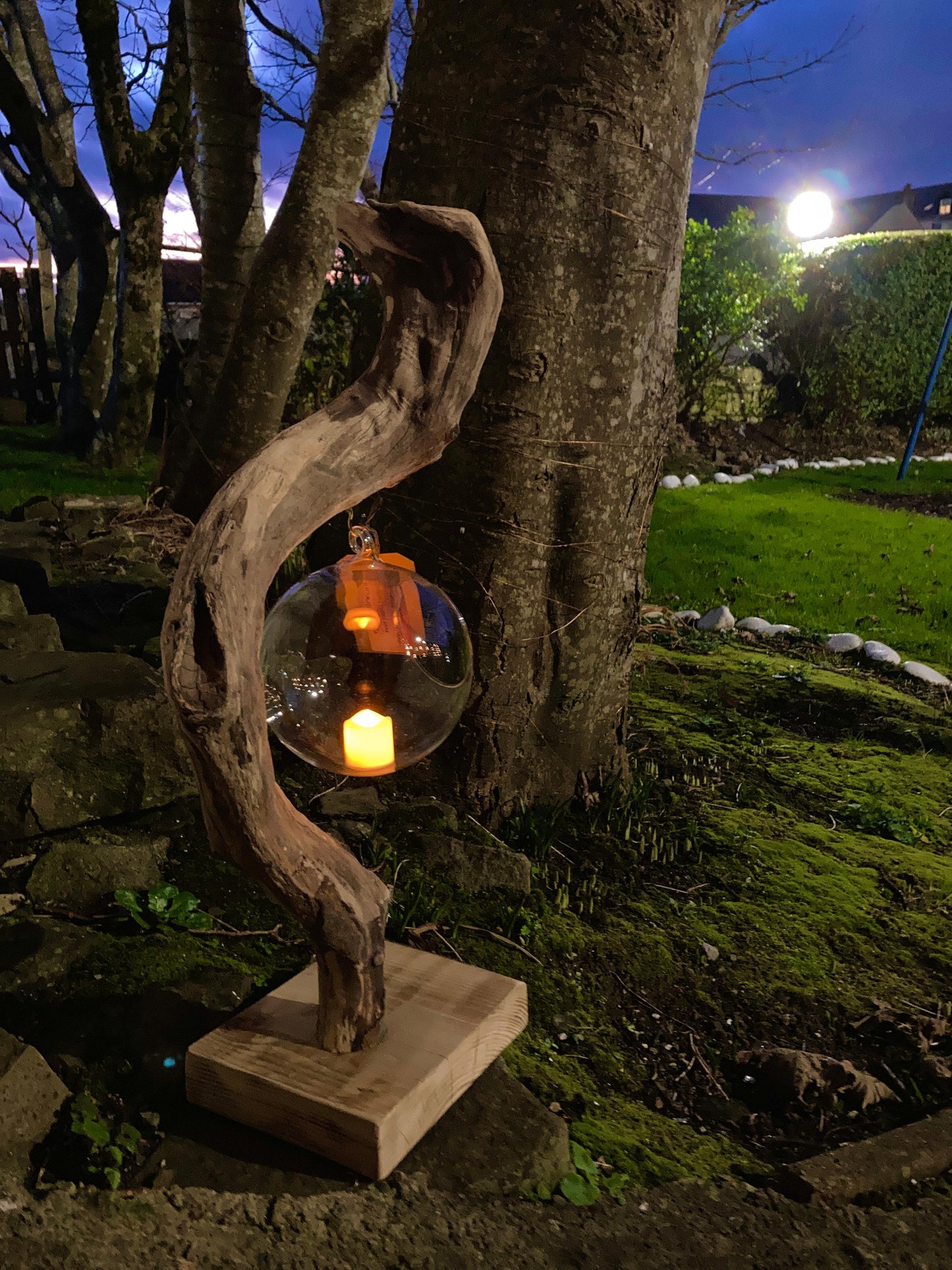 Driftwood Lantern - Lough Melvin Studios
