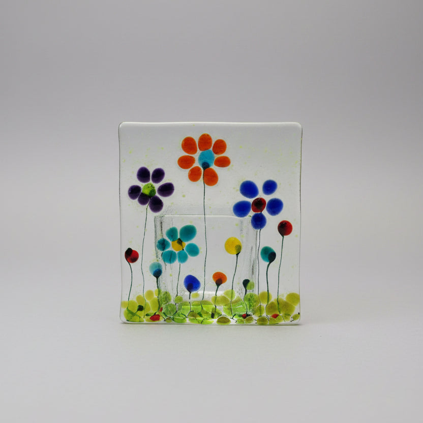 Fused Glass Tealight Holder - Michelle Brady Studio